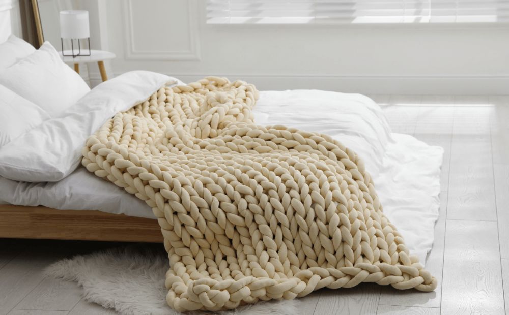 Chunky Knit Blanket