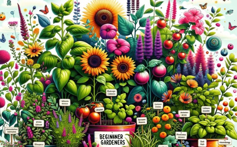 Top 10 Easy-to-Grow Plants for Beginner Gardeners