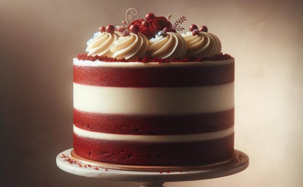 Red Velvet Cake with Cream Cheese Frosting