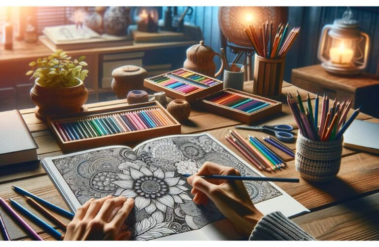 Coloring for Stress Relief: How It Works