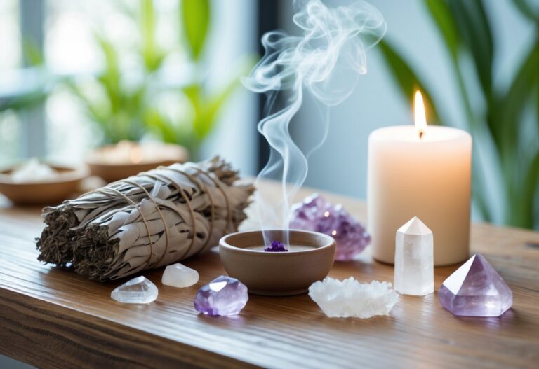 Energy Cleansing 101: Simple Tools Like Sage Kits, Incense, Candles, and Bowls to Refresh Your Space and Spirit