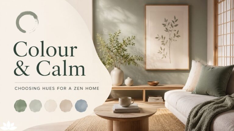 Colour & Calm: Choosing Hues for a Zen Home — Mindful, Minimalist Palettes for Peaceful Living Spaces